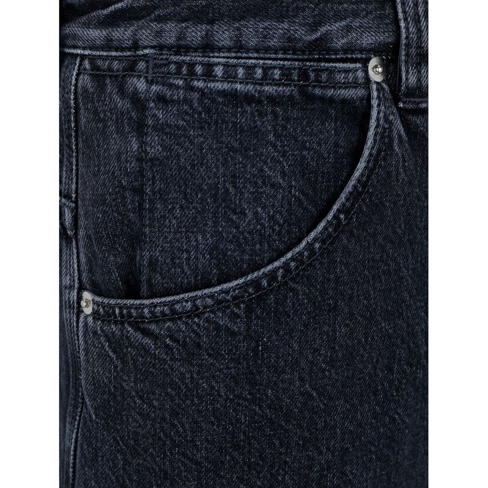 Gucci Black Cotton High-Waisted Jean