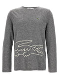 Comme Des Garçons Gray Wool Cardigan