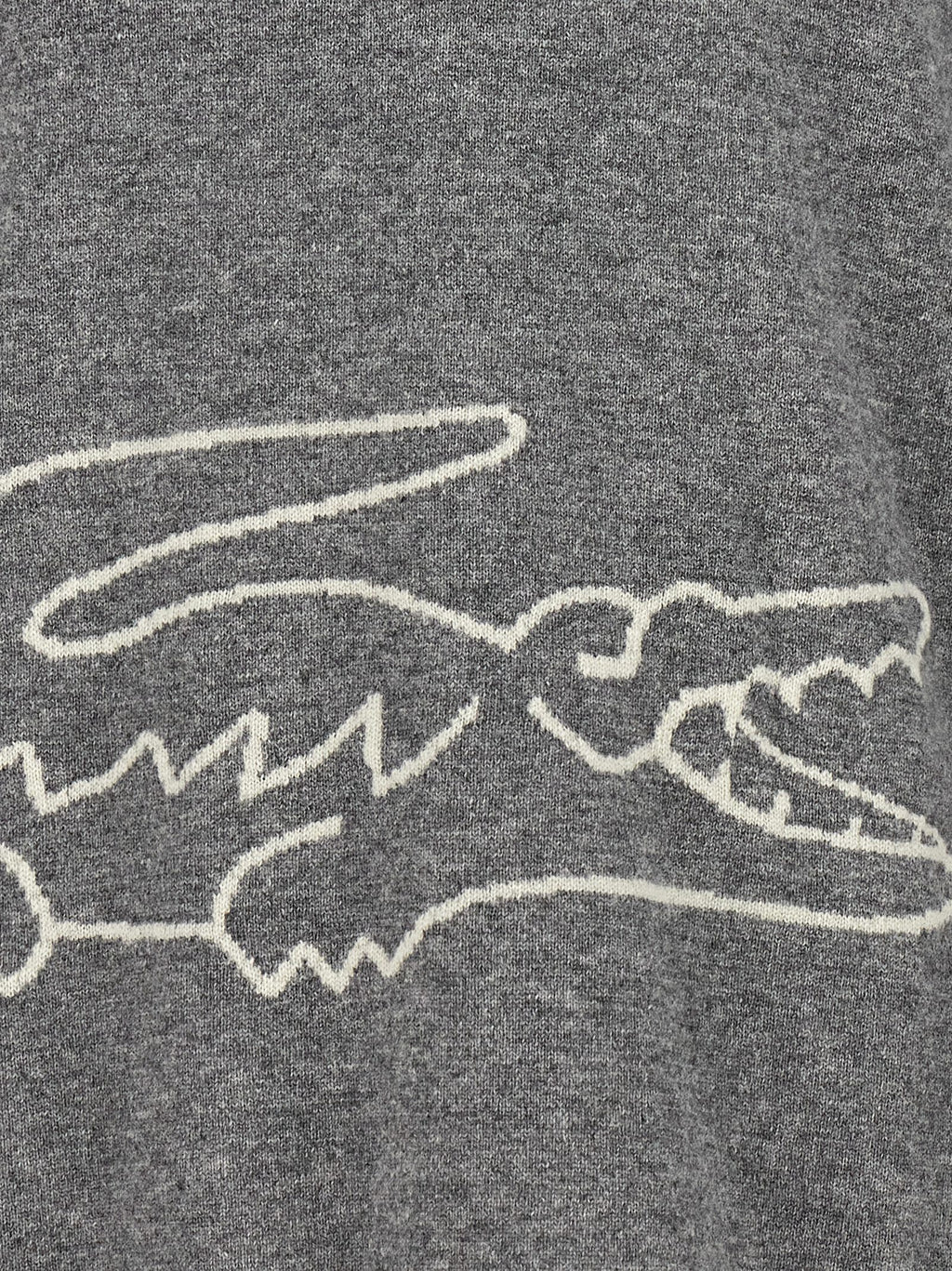 Comme Des Garçons Gray Wool Cardigan