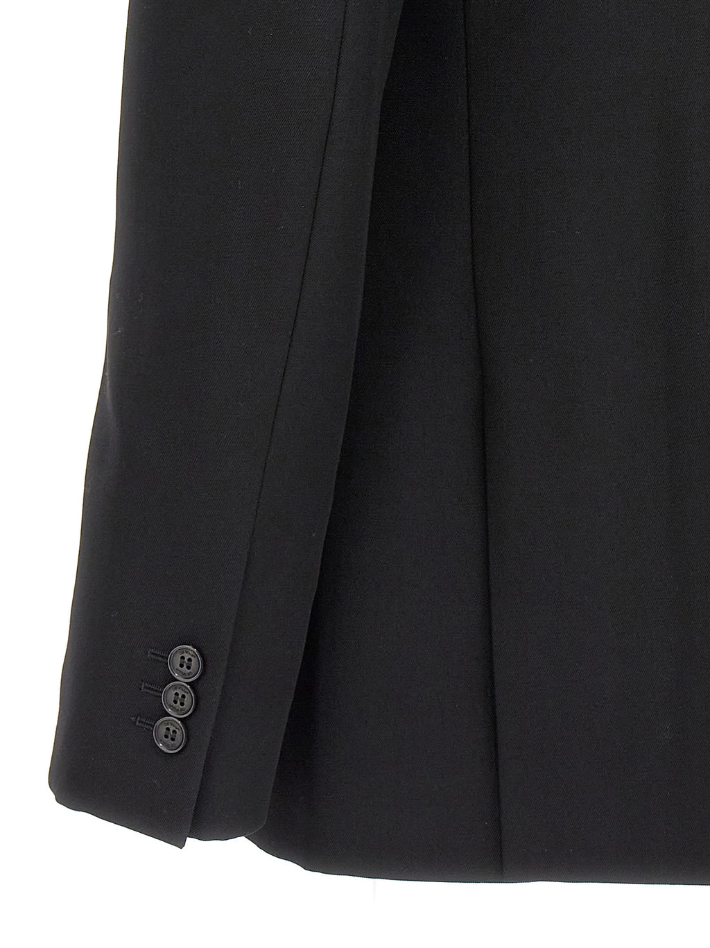 Off-White Black Virgin Wool Blazer