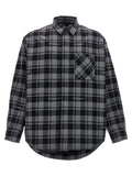 Off-White Gray Cotton Shell Jacket