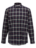 Burberry Blue Cotton Blouse