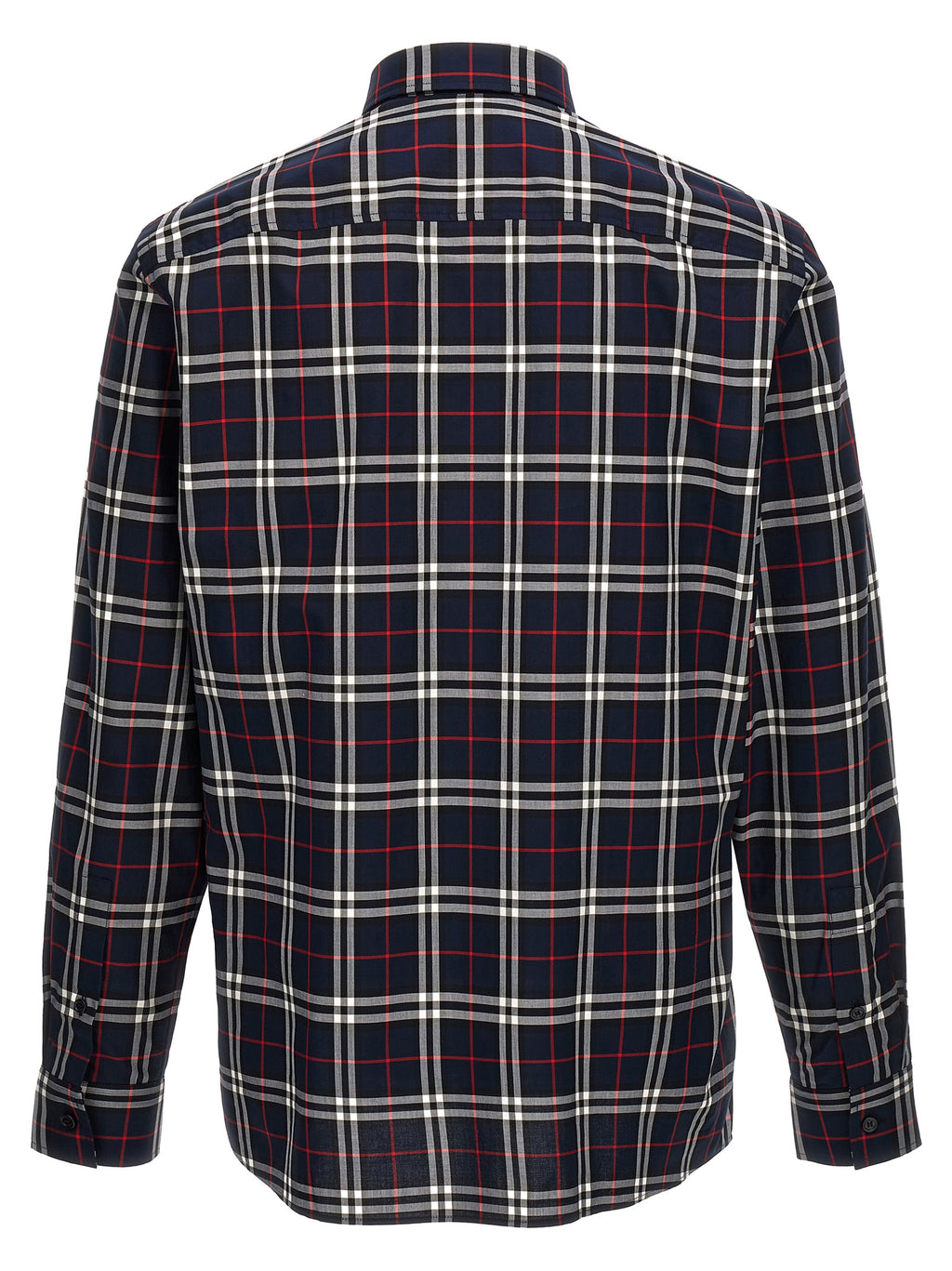 Burberry Blue Cotton Blouse