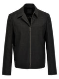Givenchy Gray Virgin Wool Jacket