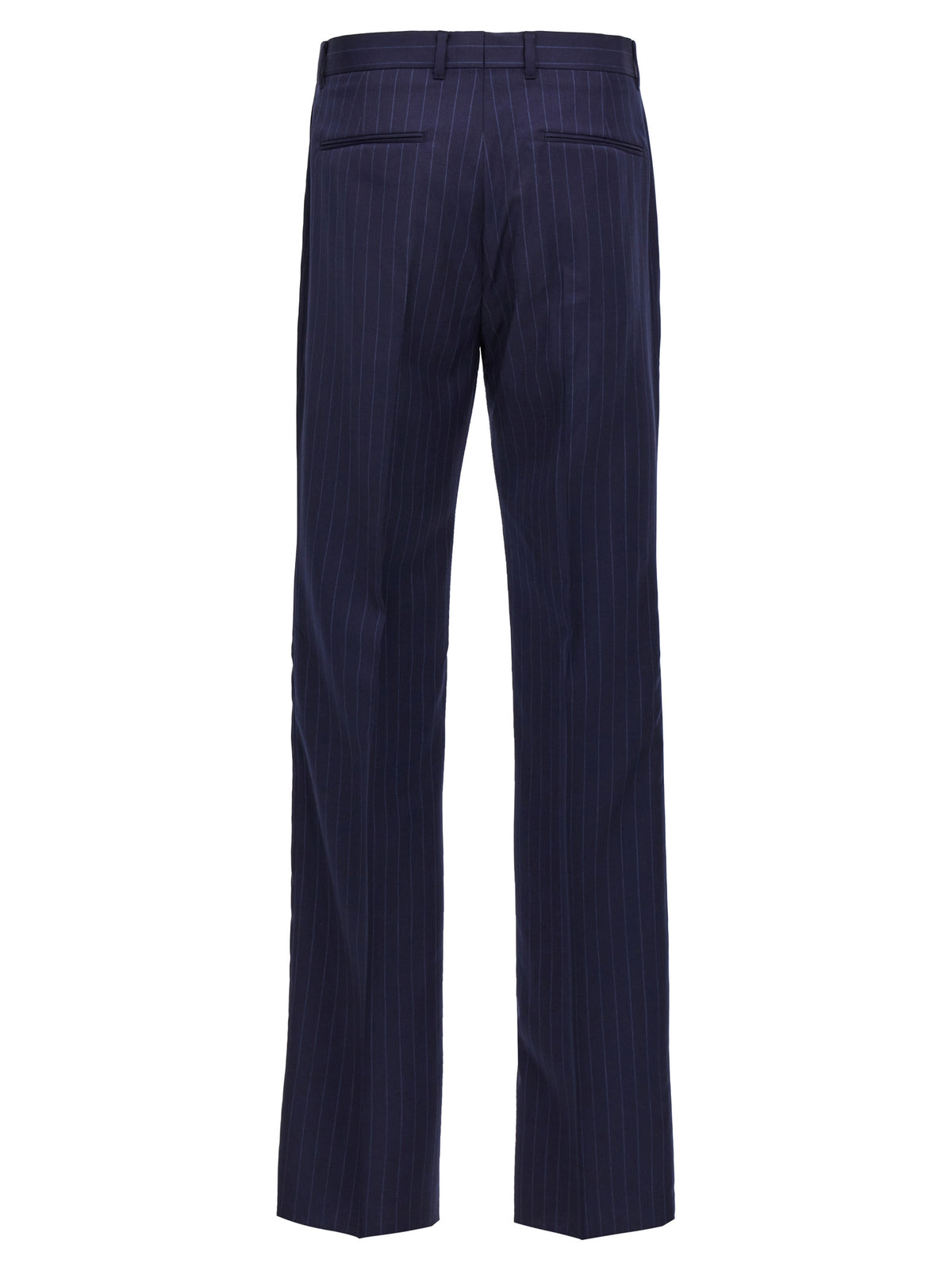 Givenchy Blue Wool Dress Pants