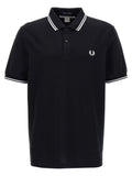 Comme Des Garçons Bicolor Cotton Polo Shirt