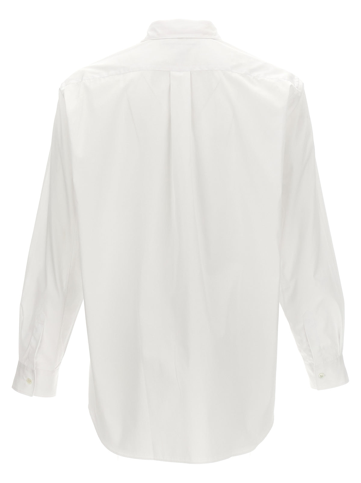 Comme Des Garçons White Cotton Blouse