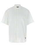 Comme Des Garçons White Cotton Blouse