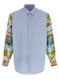 Comme Des Garçons Multicolor Cotton Blouse