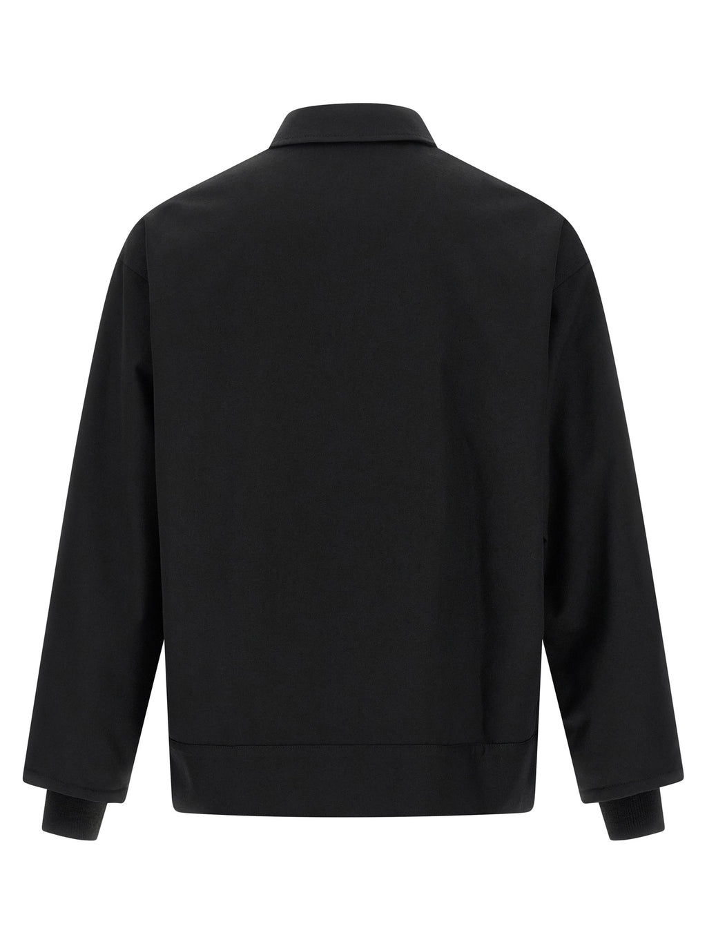 Comme Des Garçons Black Polyester Full-Length Jacket
