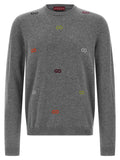 Gucci Gray Cashmere Cardigan