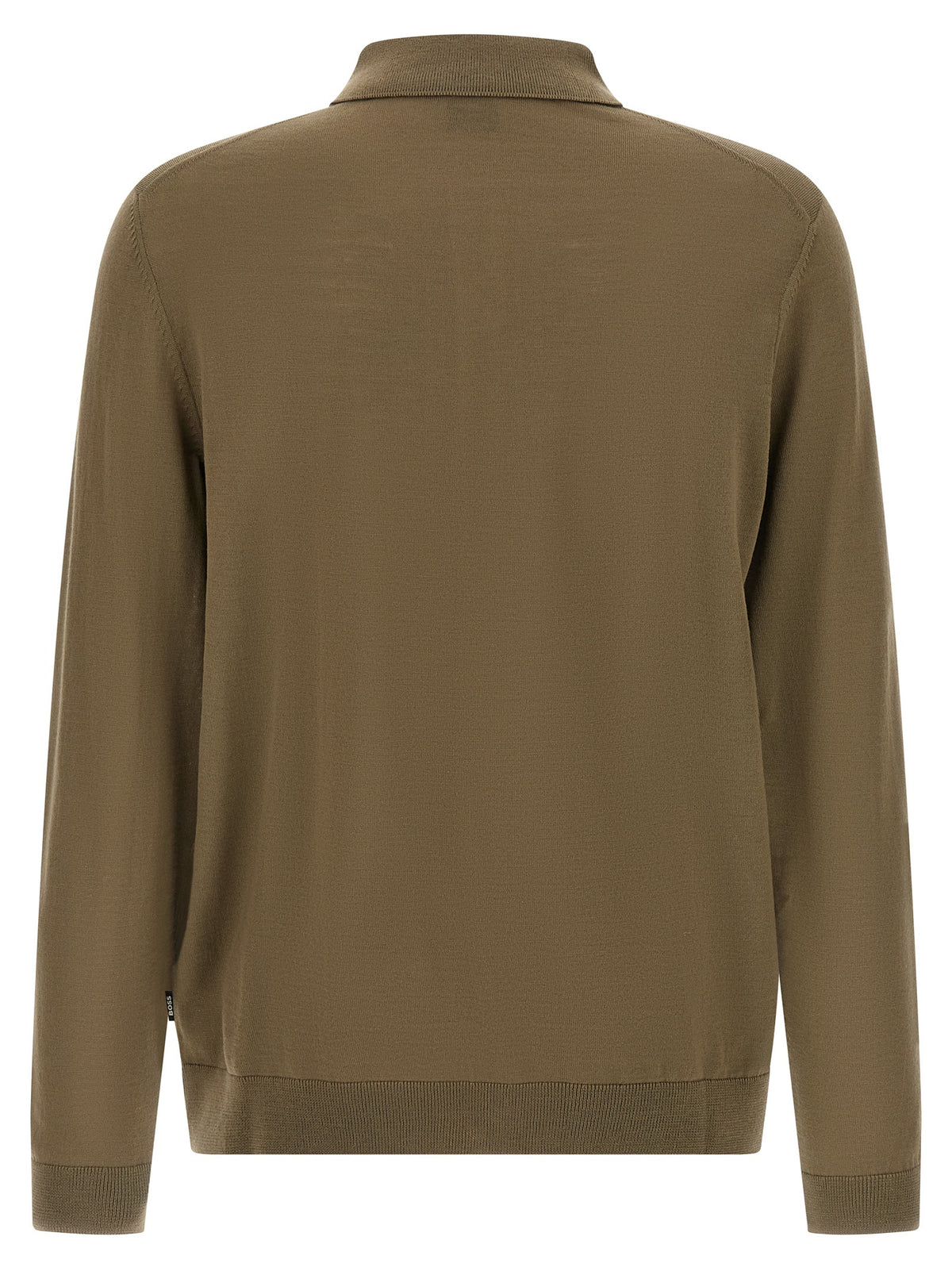 Hugo Boss Bicolor Virgin Wool Polo Shirt