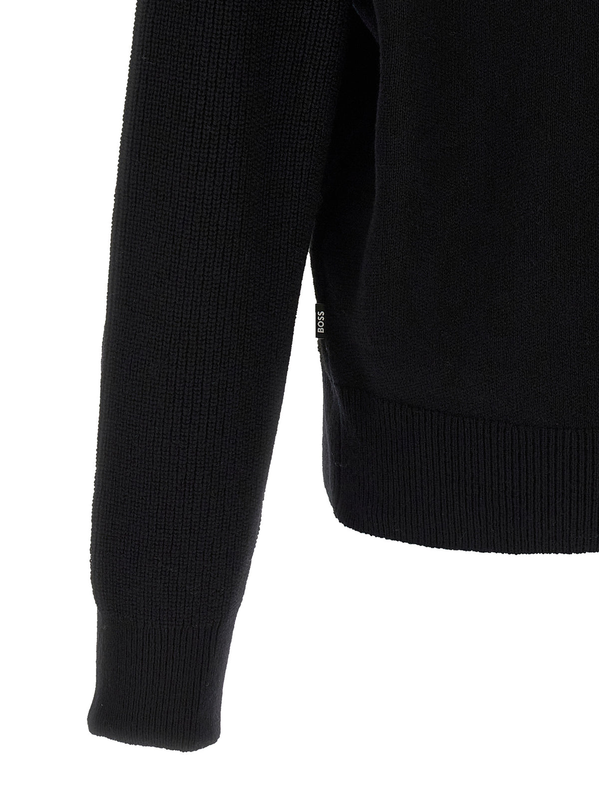 Hugo Boss Black Virgin Wool Cardigan