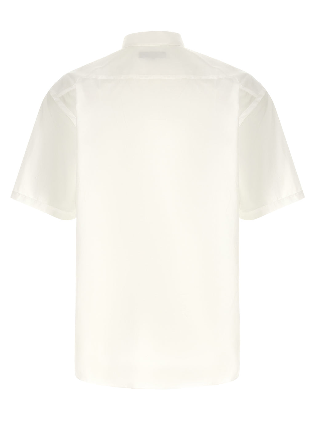 Comme Des Garçons White Cotton Blouse