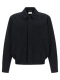 Saint Laurent Black Cotton Shell Jacket