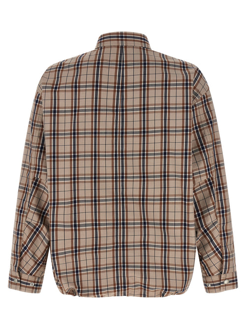 Comme Des Garçons Beige Cotton Full-Length Jacket