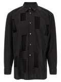 Comme Des Garçons Black Cotton Blouse