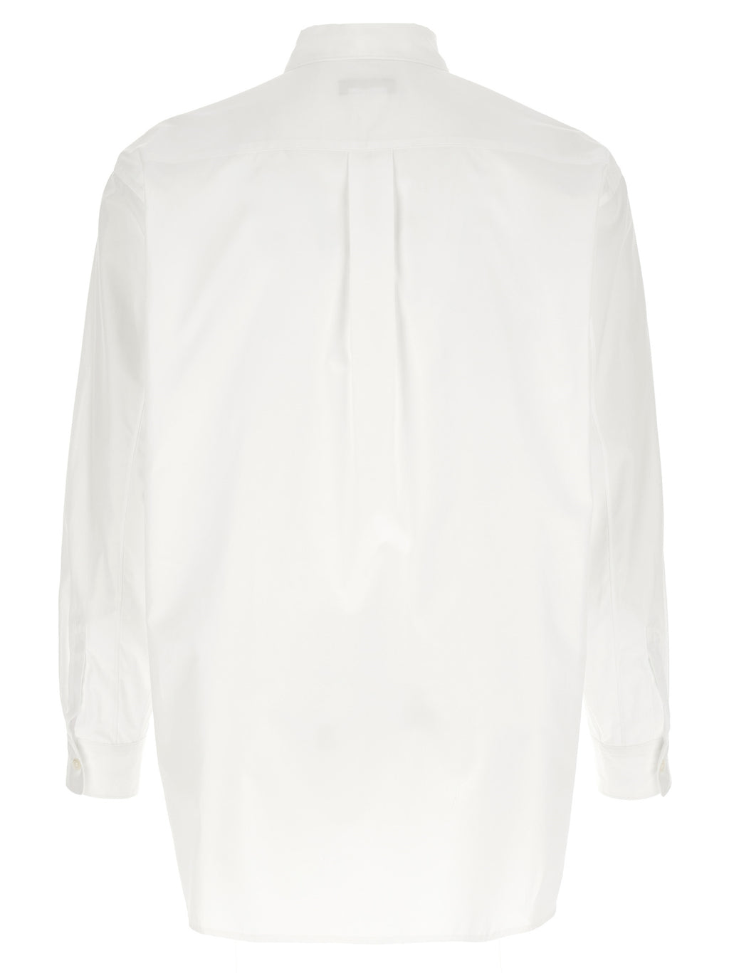 Comme Des Garçons White Cotton Blouse