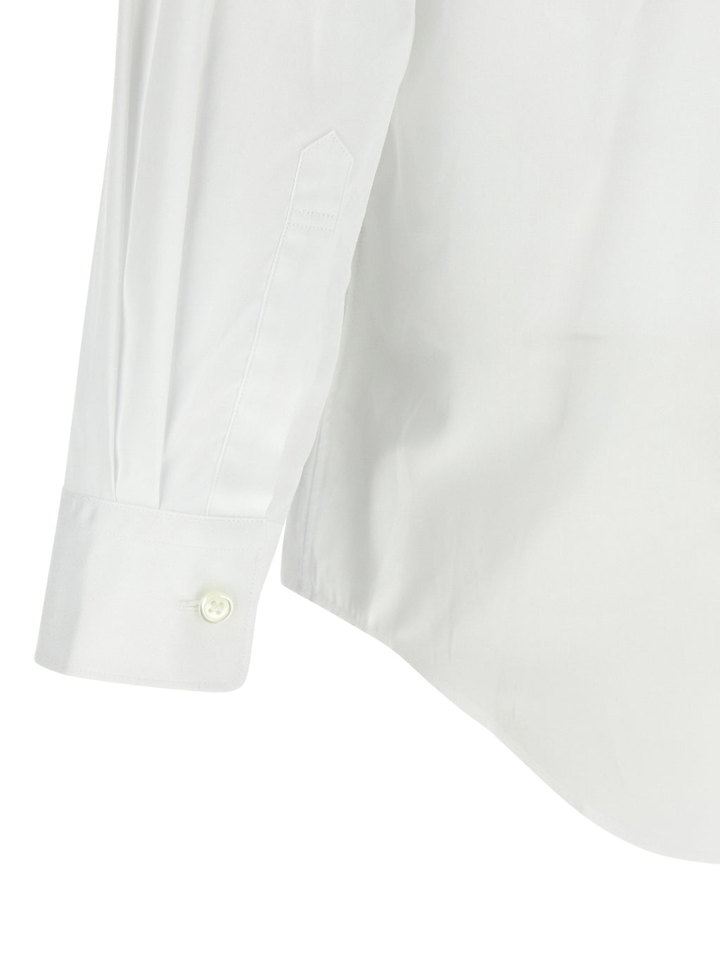 Comme Des Garçons Play White Cotton Blouse