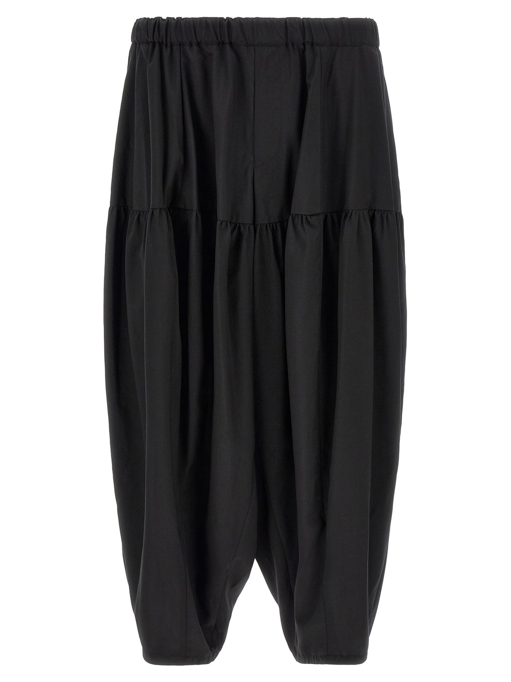 Comme Des Garçons Black Polyester Casual Pants