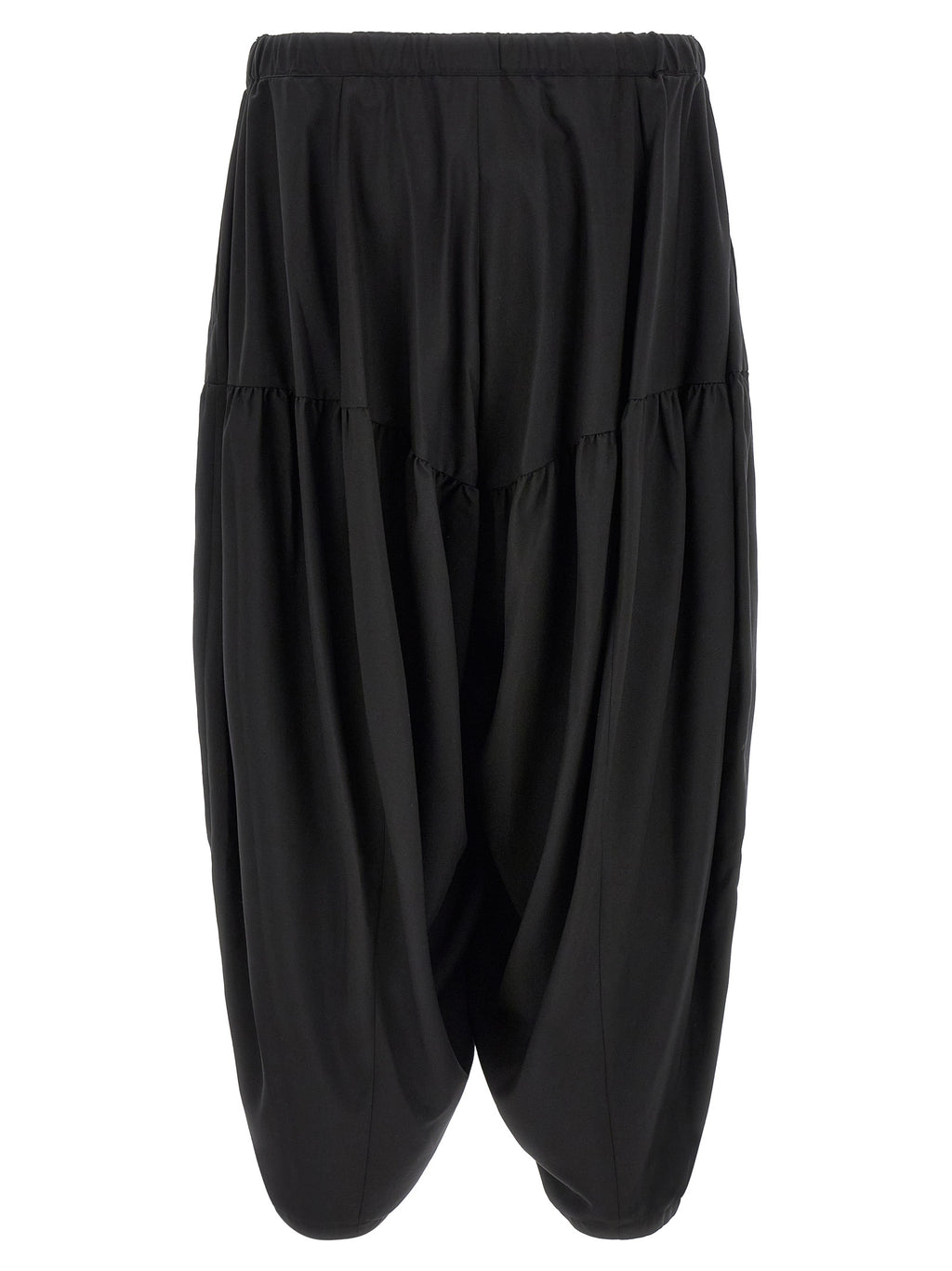 Comme Des Garçons Black Polyester Casual Pants