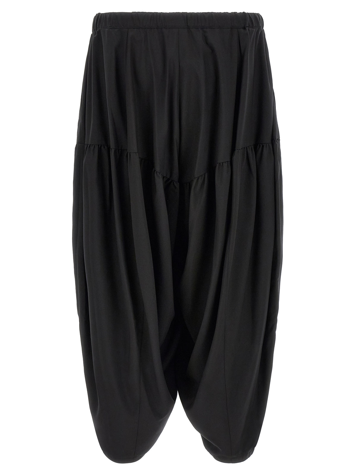 Comme Des Garçons Black Polyester Casual Pants