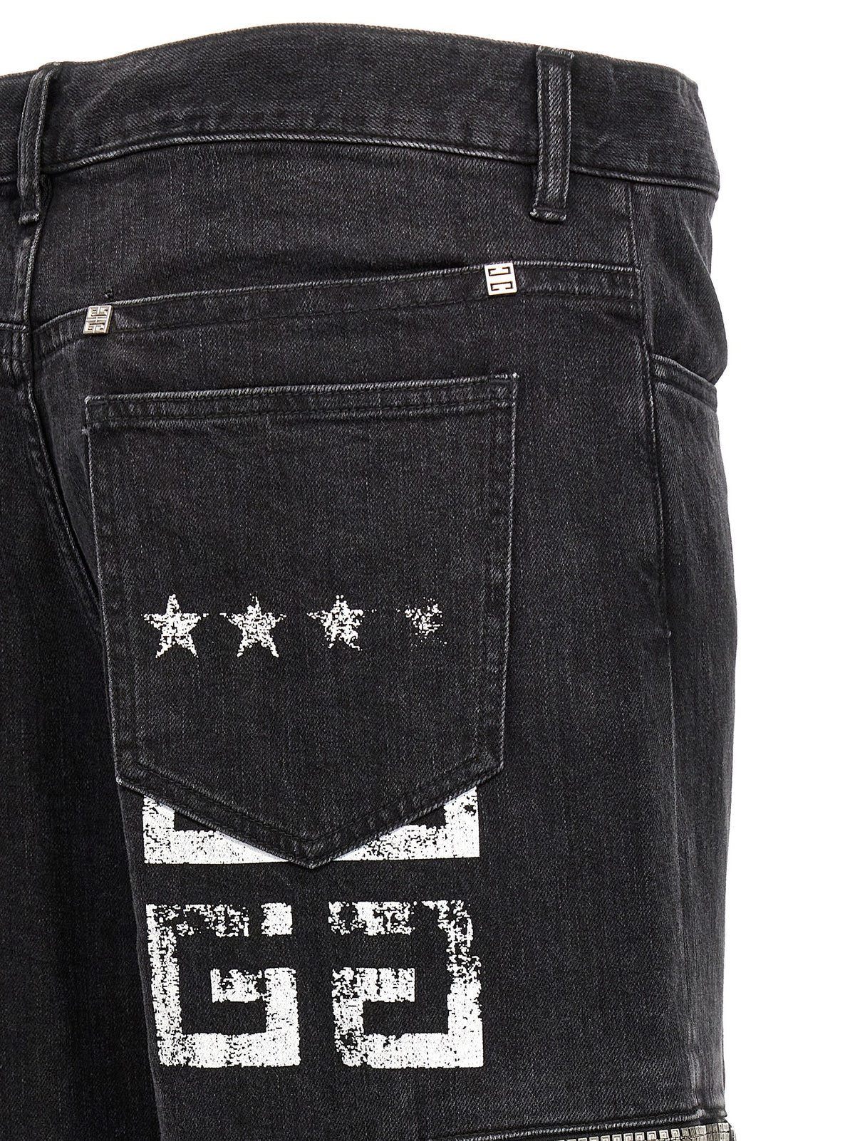 Givenchy Black Cotton Jeans Denim