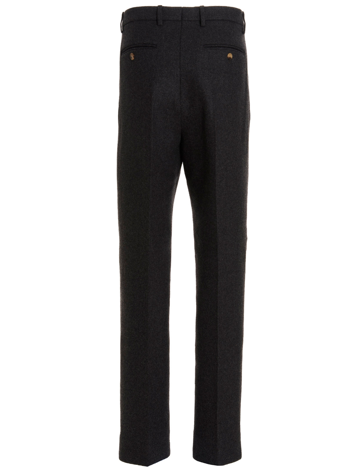 Gucci Gray Wool Dress Pants