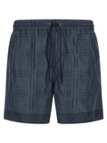 Gucci Blue Polyester Swim Shorts