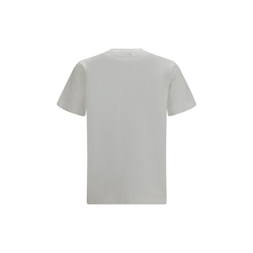 Burberry White Cotton T-Shirt