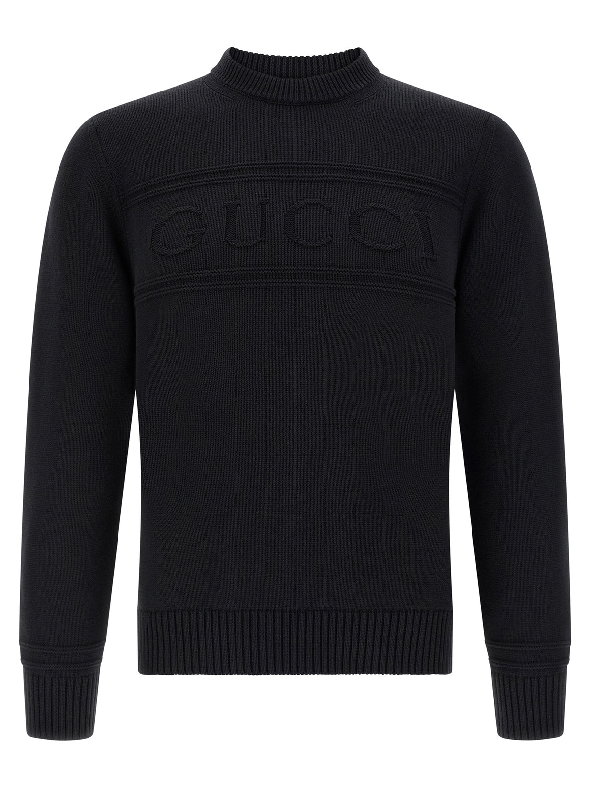 Gucci Black Cotton Cardigan