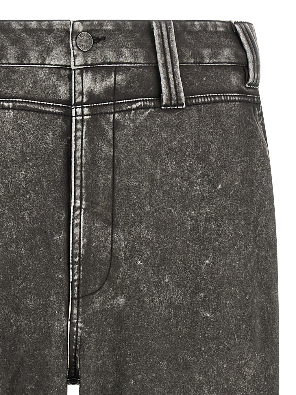 Diesel Gray Polyethylene Casual Pants
