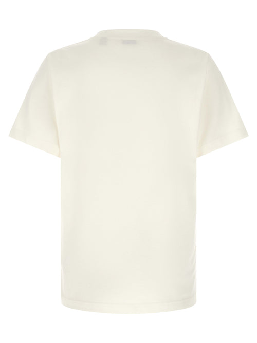 Burberry White Cotton T-Shirt