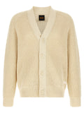 Hugo Boss Beige Cotton Cardigan