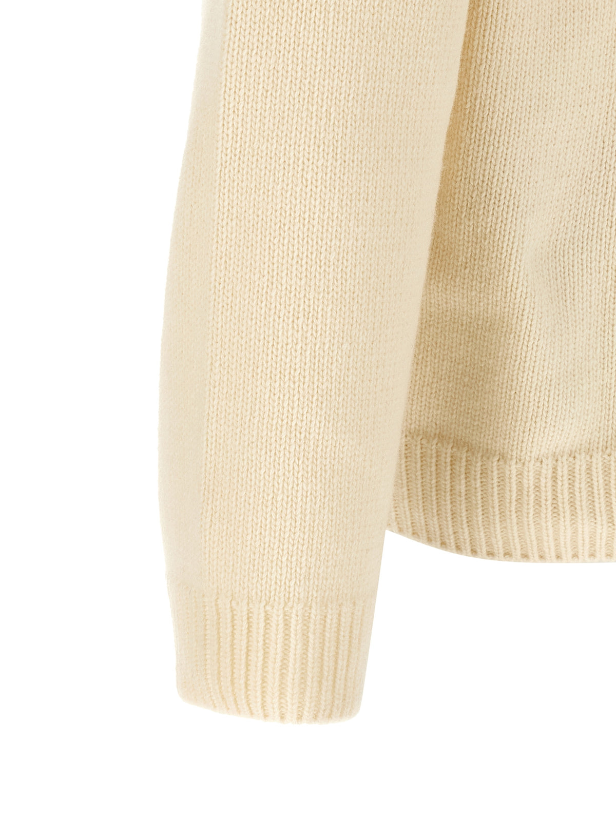 Off-White White Wool Cardigan