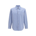 Saint Laurent Blue Cotton Shirt