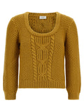 Saint Laurent Multicolor Wool Cardigan