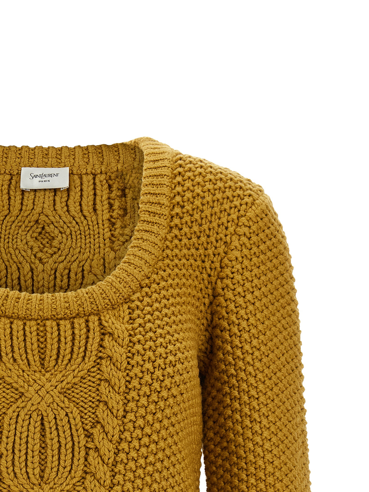 Saint Laurent Multicolor Wool Cardigan