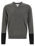 Comme Des Garçons Gray Wool Cardigan